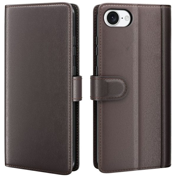 iPhone 17e/16e Leather Cover  - Gray