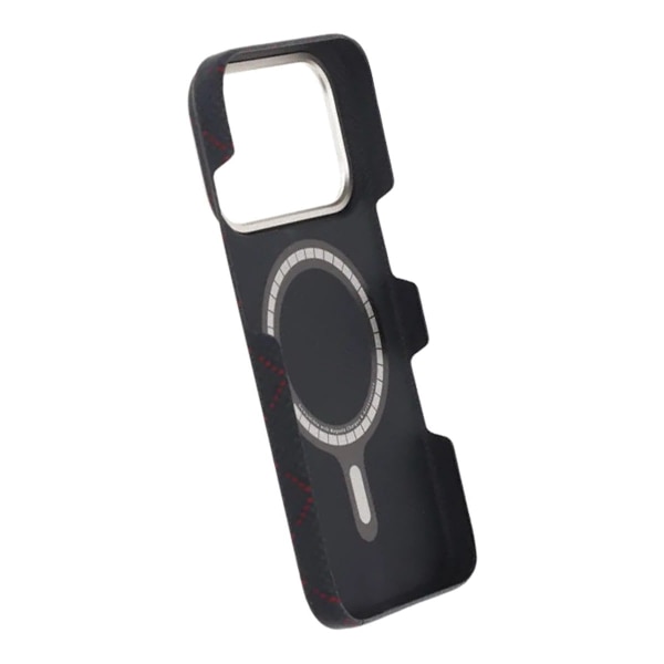 Kevlar Woven Magnetic Case - iPhone 17 Pro Black Check
