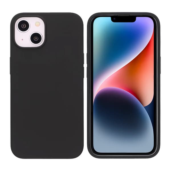 Rvelon Mobile Case Silicone MagSafe for iPhone 13 and 14 - Black