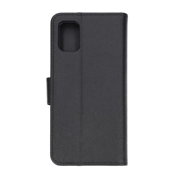 Samsung Galaxy A51 Plånboksfodral med Stativ & Kortfack - Svart