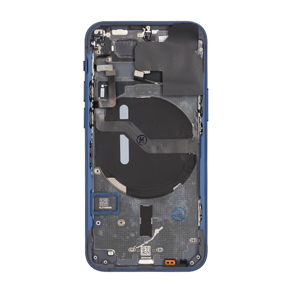 iPhone 12 Mini Back Cover Complete OEM Blue With Small Parts