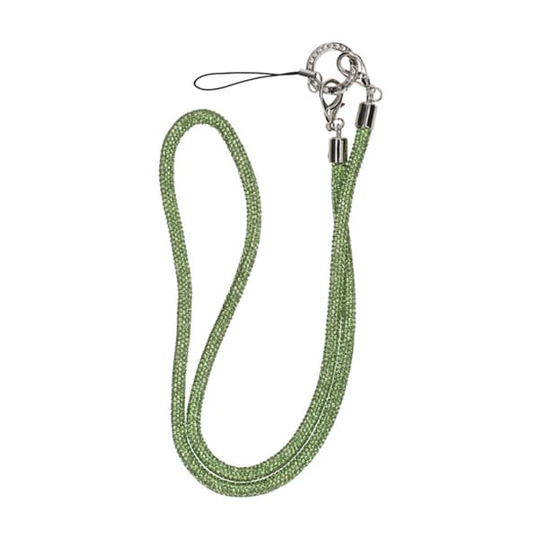 Mobilband Halsband 80cm - Grön glitter
