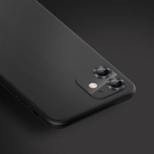 Baseus Alloy Linsskydd för iPhone 11 - Svart Svart