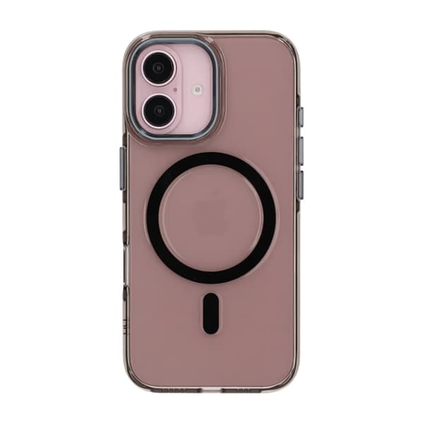 iPhone 16 Mobilskal TPU med Magnet Rvelon - Svart