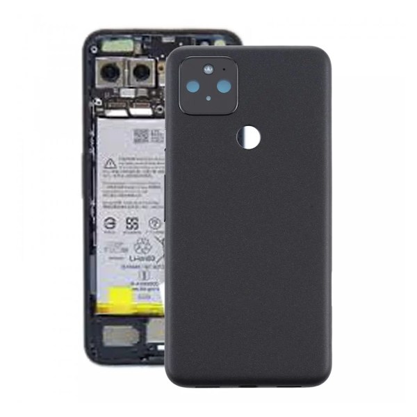 Google Pixel 5 Baksida/Komplett Ram OEM - Svart