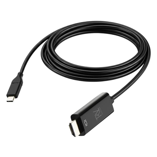 Rvelon USB-C to HDMI 1.4 cable 4K - 2 meters with chipset