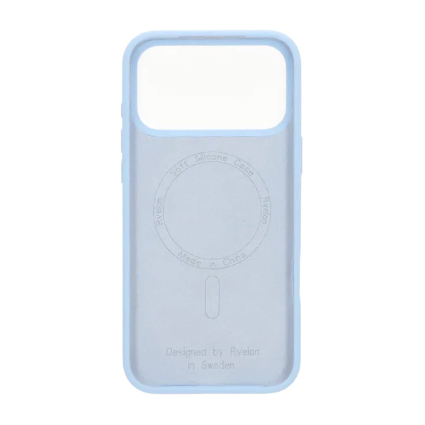 iPhone 17 Pro Case - Silicone With Magsafe Rvelon Sky Blue
