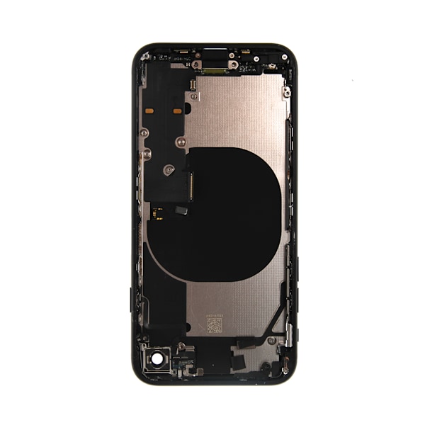 iPhone SE 2020 Baksida med Komplett Ram - Svart