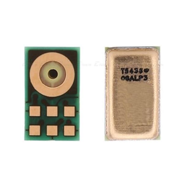 Original iPhone 11 Pro Max Mikrofon Modul Svart