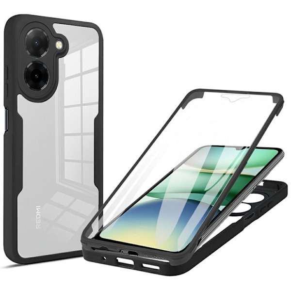 Xiaomi Redmi A5 NFC Case with Screen Protector - Black