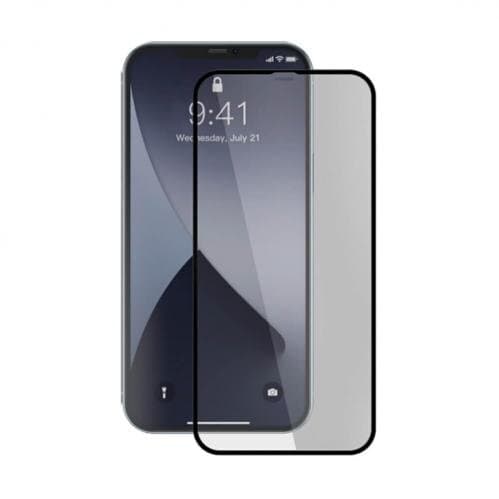 Baseus 2xSkärmskydd i Härdat Glas för iPhone 12 Pro Max - Svart Svart