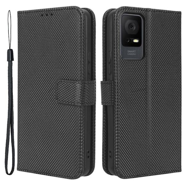 TCL 405 etc. Foldable Cover - Black