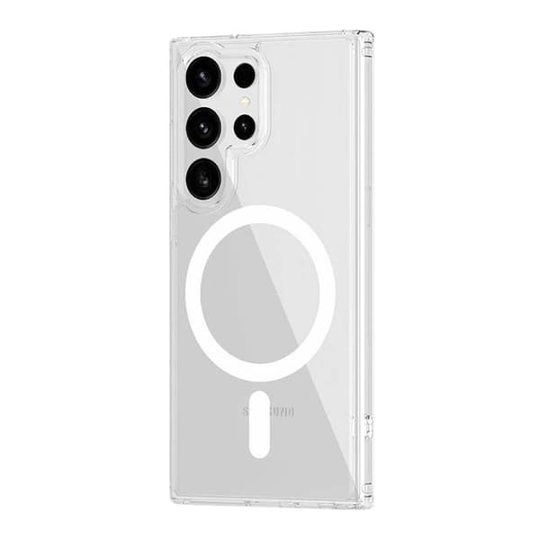 Samsung Galaxy S23 Ultra Hybrid Mobile Case with Magsafe - Transparent