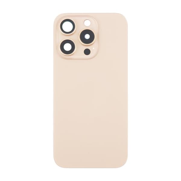 iPhone 16 Pro Max Back Glass with Magnet and Camera Lens - Sand Colored Titanium