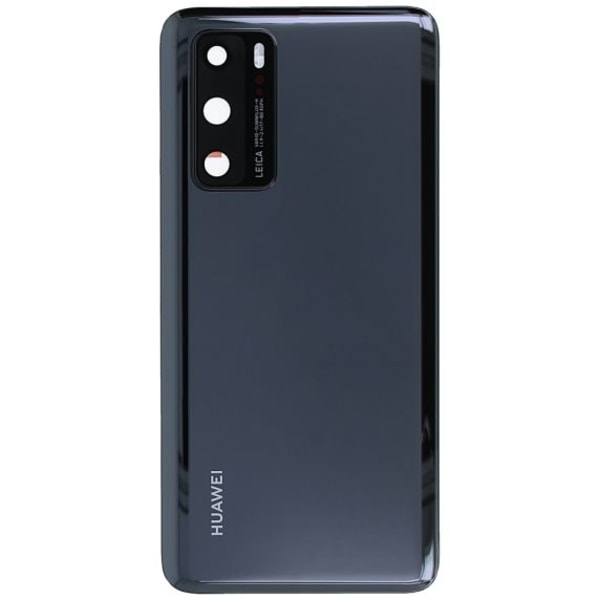 Huawei P40 Baksida/Batterilucka - Svart