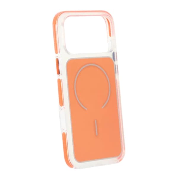 Mobilskal TPU Bumper med Magsafe för iPhone 17 Pro - Orange