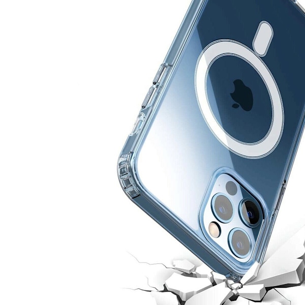 Stöttåligt MagSafe Skal iPhone 11 Pro - Transparent