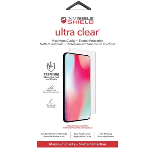Zagg Invisibleshield Skärmskydd för Samsung Galaxy Note 10 Lite Svart