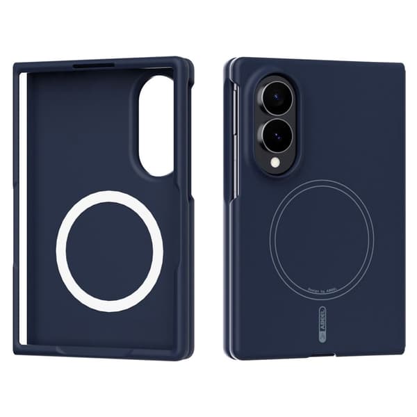 ABEEL Samsung Galaxy Z Fold8 MagSafe Case in Silicone - Dark Blue