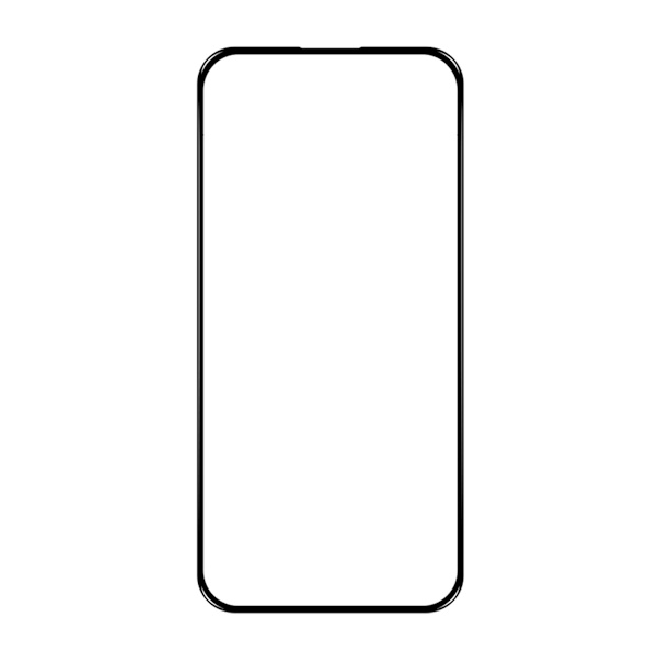 Screen protector for iPhone 15 and 16 Plus Full Coverage Tempered Glass - bulk