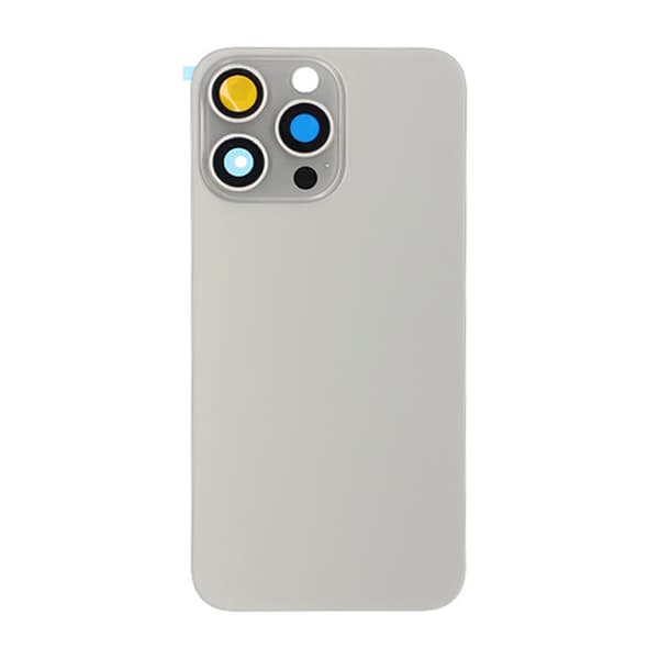 Replacement For iPhone 15 Pro Max Back Glass Panel With Magsafe Magnet-Grey