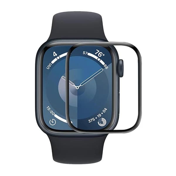 Screen Protector Apple Watch 10 42mm - Tempered Glass Black