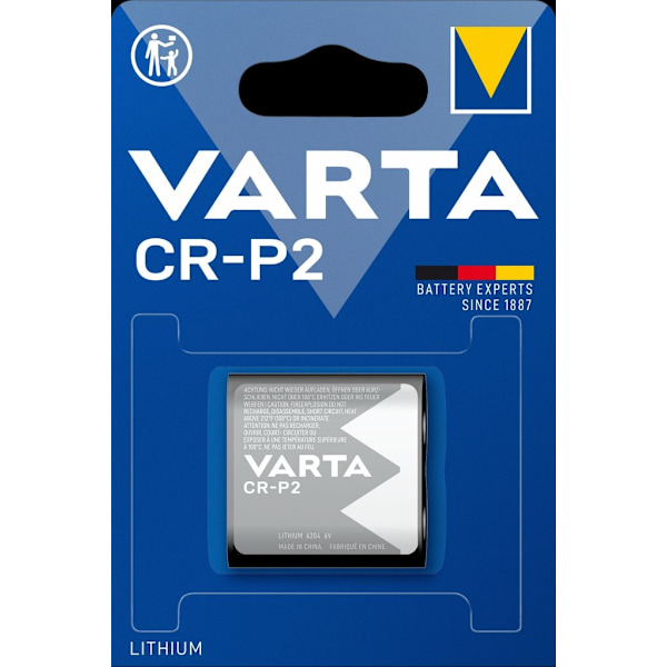 VARTA Lithium Cylindrical battery CR-P2