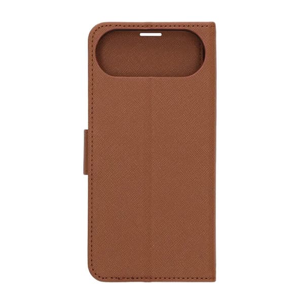 Wallet Case with Stand for iPhone 17 Air - Brown