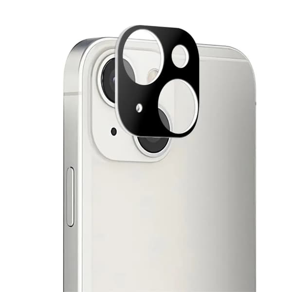 MOCOLO Linsskydd i Härdat Glas för iPhone 13 - Svart Svart