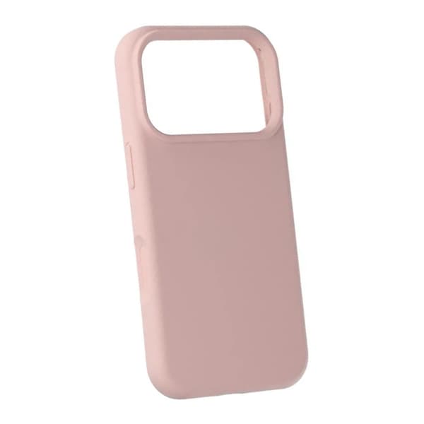 Soft Silicone Mobile Case for iPhone 17 Pro - Sand Pink