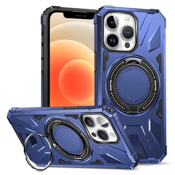iPhone 12 Pro Max Case with Ring holder - Dark blue