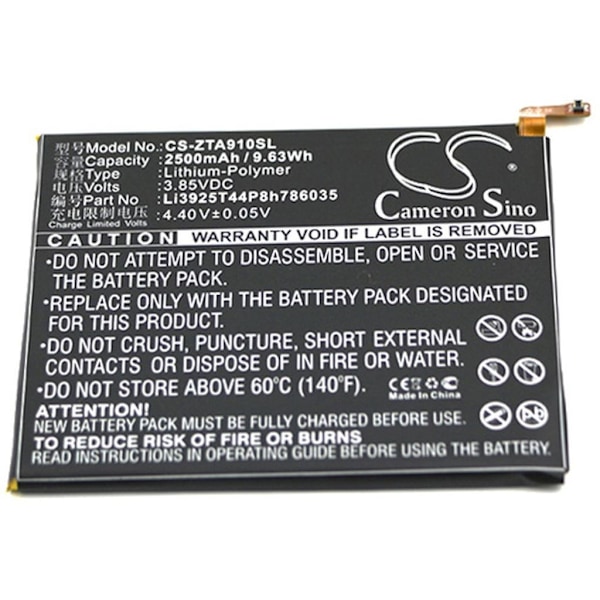 Battery for ZTE BA910 etc