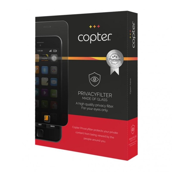 Copter Privacy Glass Curved till iPhone 6, 7, 8, SE 2