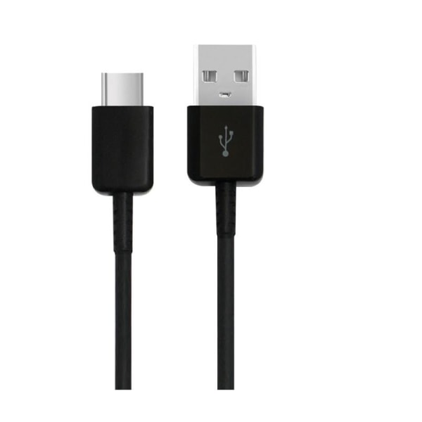 SiGn USB-C-kabel till Samsung Galaxy S8 / S8 Plus 1,2 m - Svart