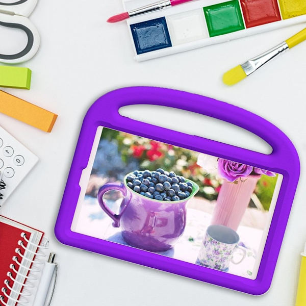 Samsung Galaxy Tab A9 case with a stand - Purple