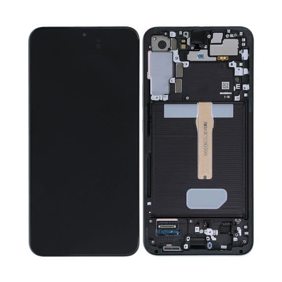 Original Samsung Galaxy S22 Plus Skärm med LCD Display - Svart Svart