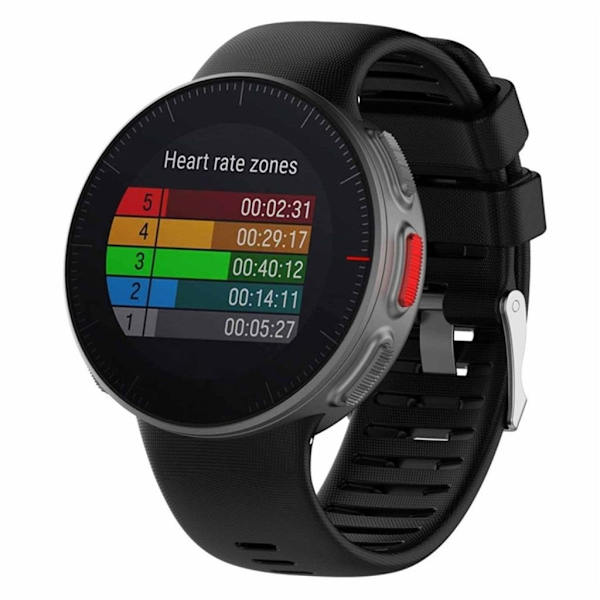 Polar Vantage V Silicone watch strap - Black