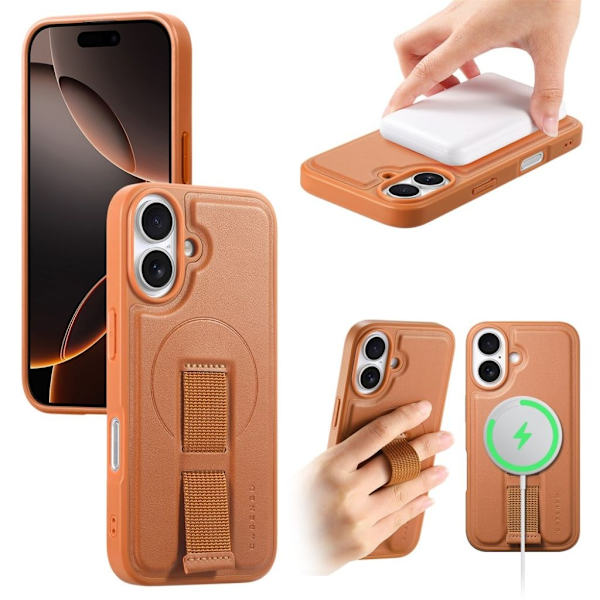 CASENEO iPhone 16 Plus Case with MagSafe - Brown