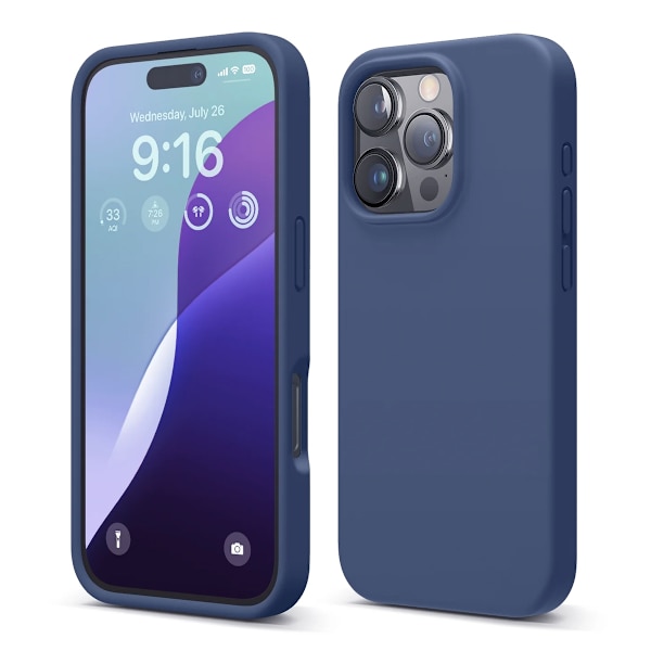 iPhone 16 Pro Max Silicone Case Rvelon - Blue