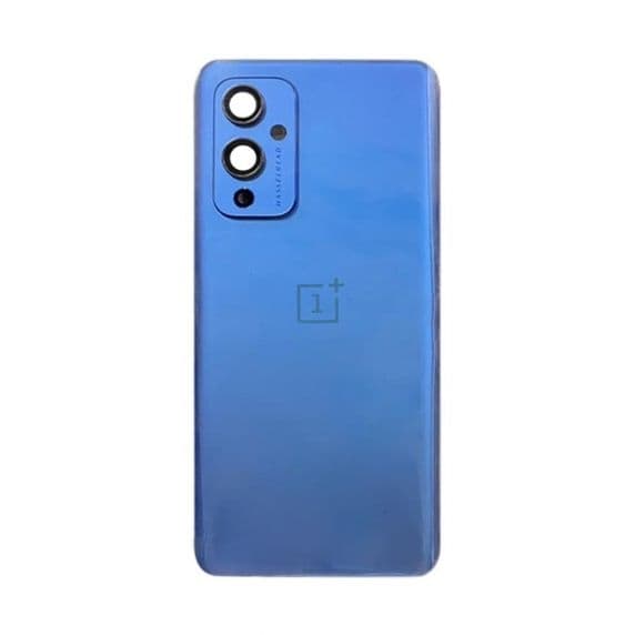 OnePlus 9 Baksida/Batterilucka med tejp - Blå Svart