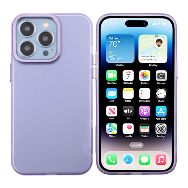 iPhone 13 Pro Max Mobilskal - Frostat Lila
