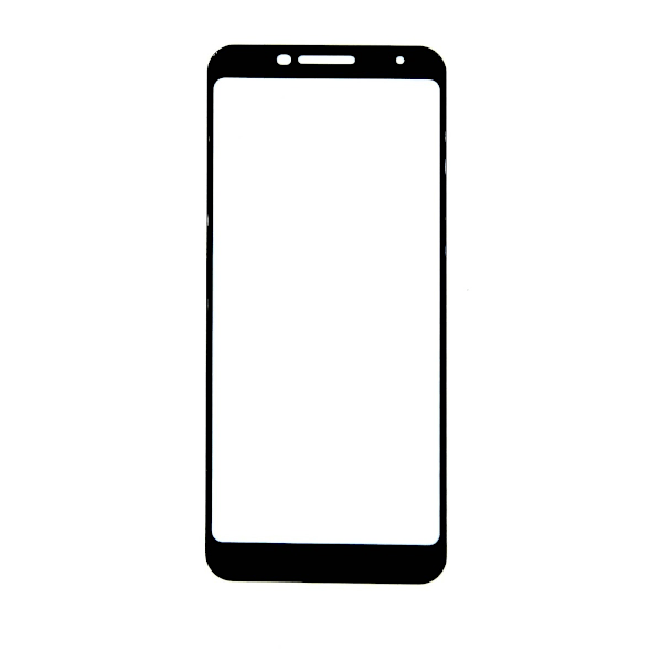 Skärmskydd Google Pixel 3A - Härdat Glas Svart (miljö)