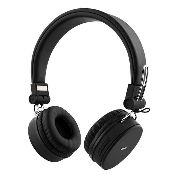 STREETZ Foldable On-Ear Bluetooth Headset, 3.5 mm - Black