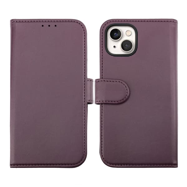 iPhone 14 Plånboksfodral Magnet Rvelon - Lila