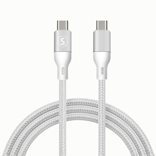SiGN USB-C to USB-C cable 60W PD, 1m - White