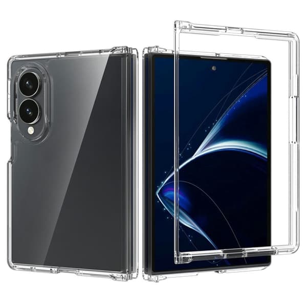 Samsung Galaxy Z Fold8 Case with Acrylic Back - Transparent
