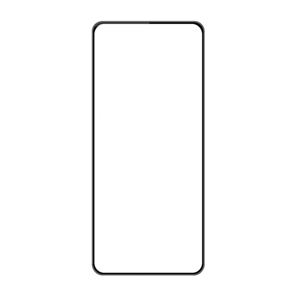 Skärmskydd Xiaomi Redmi Note 12 3D Härdat Glas - Svart