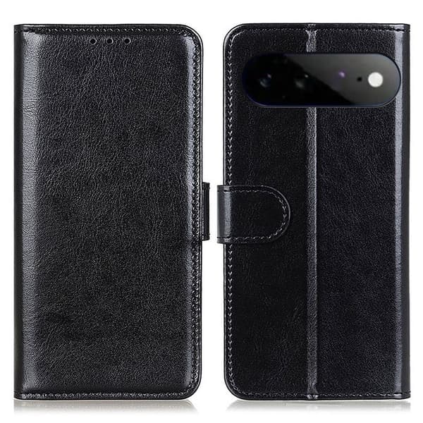 Google Pixel 11 Pro XL Wallet Cover Stand PU Leather - Black