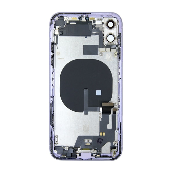 iPhone 11 Baksida med Komplett Ram - Violett