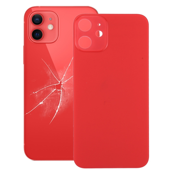 iPhone 12 Back Cover (without logo) - Red